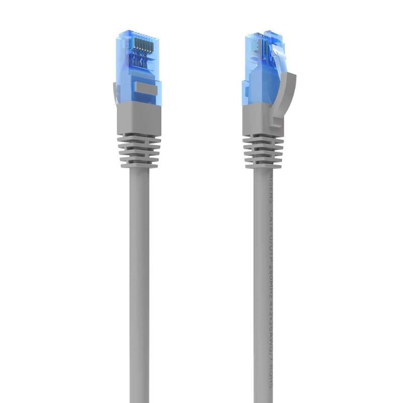 Cabo de Rede RJ45 AWG26 CCA UTP Cabo de Rede Aisens A135-0773 Cat.6 / 50cm / Cinzento