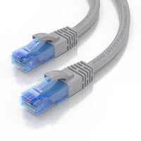 Cabo de Rede RJ45 AWG26 CCA UTP Cabo de Rede Aisens A135-0782 Cat.6 / 10m / Cinzento
