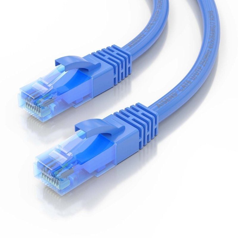 Cabo de Rede RJ45 AWG26 CCA UTP Cabo de Rede Aisens A135-0800 Cat.6 / 1.5m / Azul