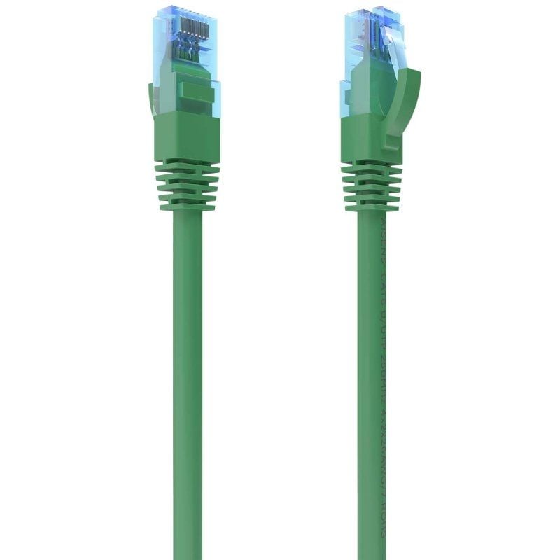 Cabo de Rede RJ45 AWG26 CCA UTP Cabo de Rede Aisens A135-0813 Cat.6 / 4m / Verde