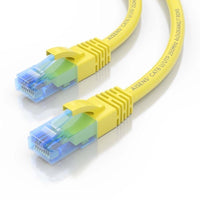 Cabo de Rede RJ45 AWG26 CCA UTP Cabo de Rede Aisens A135-0838 Cat.6 / 5m / Amarelo