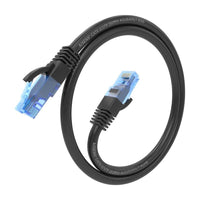 Cabo de Rede RJ45 AWG26 CCA UTP Cabo de Rede Aisens A135-0844 Cat.6 / 1.5m / Preto