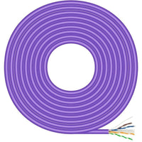 Bobina de Cabo RJ45 AWG23 UTP Aisens A135-0748 Cat.6 / LSZH / 305m / Violeta