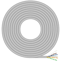 Bobina de Cabo RJ45 AWG23 UTP Aisens A135-0750 Cat.6 / 305m / Cinzento