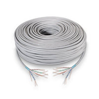 Aisens A136-0281 Bobina de Cabo FTP RJ45 Cat.6 / 100m / Cinzento