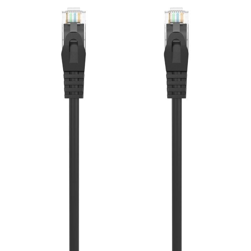 Cabo de Rede RJ45 AWG24 UTP Aisens A145-0588 Cat.6a / LSZH / 1,5m / Preto