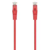 Cabo de Rede RJ45 AWG24 UTP Cabo de Rede Aisens A145-0557 Cat.6a / LSZH / 30cm / Vermelho