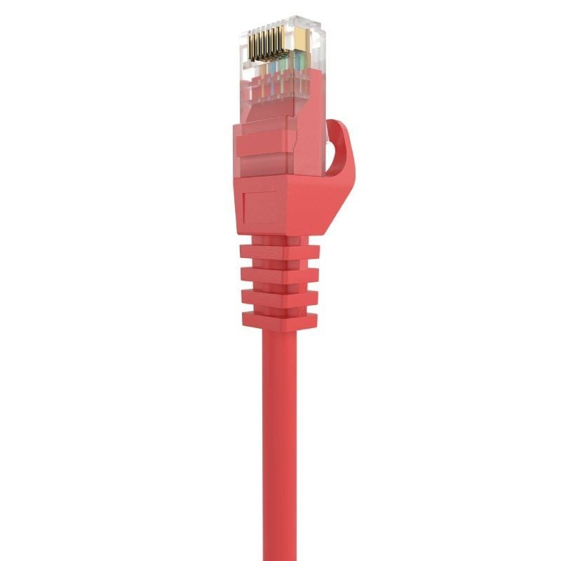 Cabo de Rede RJ45 AWG24 UTP Aisens A145-0559 Cat.6a / LSZH / 1m / Vermelho