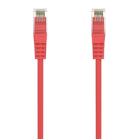 Cabo de Rede RJ45 AWG24 UTP Cabo de Rede Aisens A145-0560 Cat.6a / LSZH / 1,5m / Vermelho