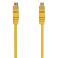 Cabo de Rede RJ45 AWG24 UTP Aisens A145-0568 Cat.6a / LSZH / 2m / Amarelo