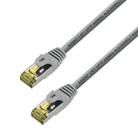 Cabo de Rede RJ45 SFTP Aisens A146-0339 Cat.7 / 15m / Cinzento