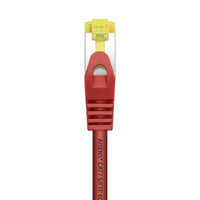 Cabo de Rede RJ45 SFTP Aisens A146-0470 Cat.7 / 1m / Vermelho