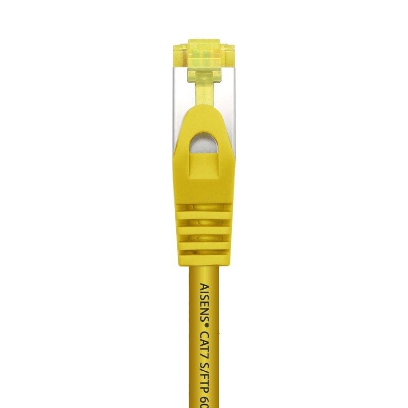 Cabo de Rede RJ45 SFTP Aisens A146-0474 Cat.7 / 1m / Amarelo