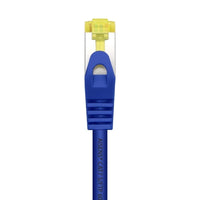 Cabo de Rede RJ45 SFTP Aisens A146-0477 Cat.7 / 50cm / Azul