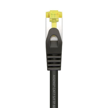 Aisens A146-0484 Cat.7 / 25cm / Preto Cabo de Rede RJ45 SFTP Aisens A146-0484 Cat.7 / 25cm / Preto