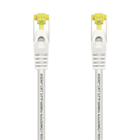 Cabo de Rede RJ45 SFTP Aisens A146-0489 Cat.7 / 50cm / Branco