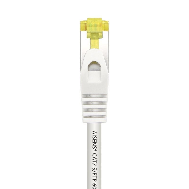 Cabo de Rede RJ45 SFTP Aisens A146-0490 Cat.7 / 1m / Branco