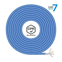 Enrolador de Cabo RJ45 SFTP AWG23 LSZH CPR Dca Aisens A146-0664 Cat.7 / 100m / Azul