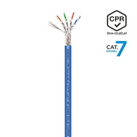 Bobina de Cabo RJ45 SFTP SFTP AWG23 LSZH CPR Dca Aisens A146-0666 Cat.7 / 500m / Azul
