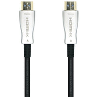Cabo HDMI 2.0 AOC 4K Aisens A148-0379 / Macho HDMI - Macho HDMI / 30m / Preto