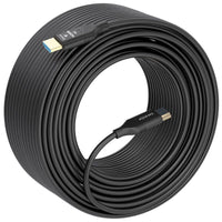Cabo HDMI 2.0 AOC 4K Aisens A148-0930 / Macho HDMI - Macho HDMI / 20m / Preto