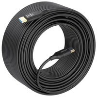 Cabo HDMI 2.0 AOC 4K Aisens A148-0931 / Macho HDMI - Macho HDMI / 25m / Preto