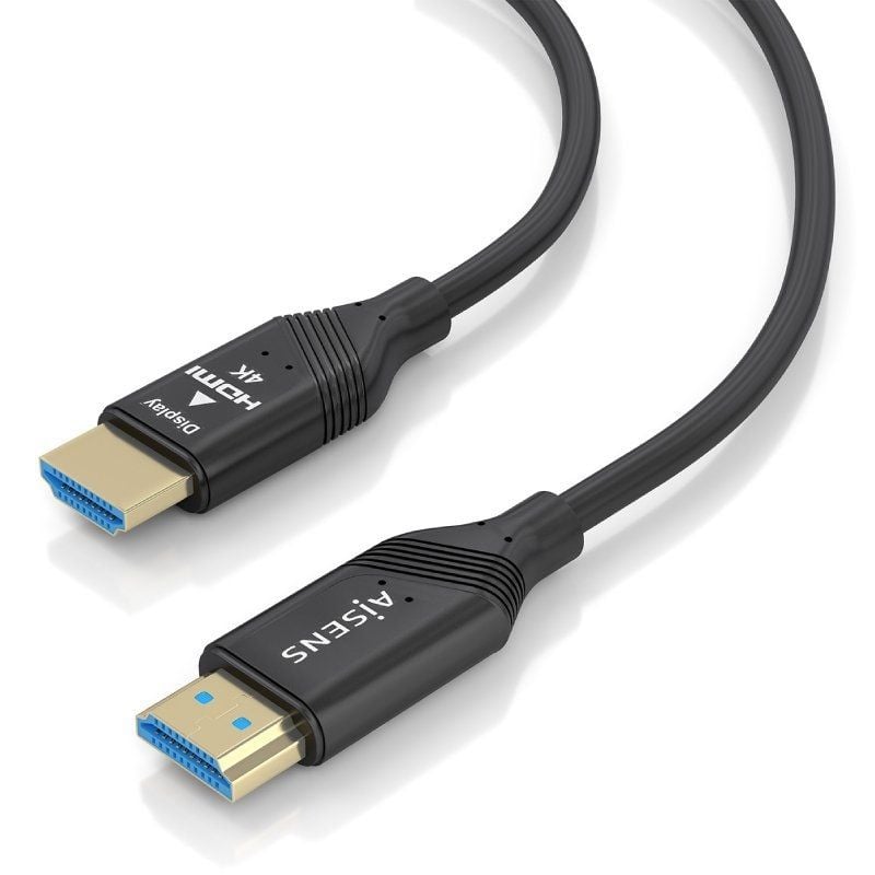Cabo HDMI 2.0 AOC 4K Aisens A148-0932 / Macho HDMI - Macho HDMI / 30m / Preto