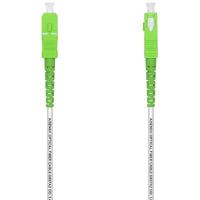 Cabo de Fibra Ótica G657A2 3.0 Aisens A152-0501 / LSZH / 30m / Branco