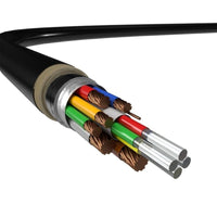 Cabo HDMI com Armadura 2.1 AOC 8K Aisens A153-0611 / Macho HDMI - Macho HDMI / 20m / Preto