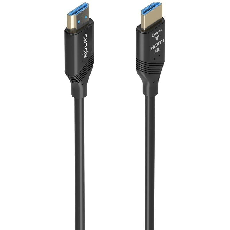 Cabo HDMI 2.1 AOC 8K Aisens A153-0935 / Macho HDMI - Macho HDMI / 20m / Preto