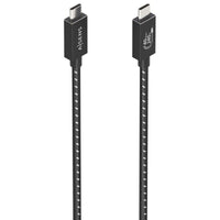 Cabo USB 4.0 Tipo C Aisens A156-0868 / USB Tipo C Macho - USB Tipo C Macho / Até 240W / 40gbps / 1,…