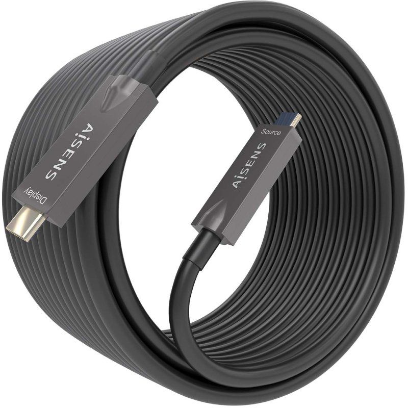 Cabo USB 3.1 Tipo C Aisens AOC A157-0883 / Macho USB Tipo C - Macho USB Tipo C / Até 60W / 10gbps /…