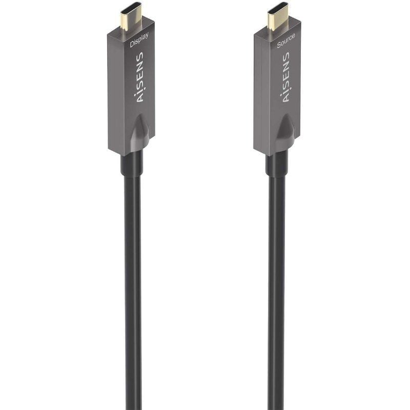 Cabo USB 3.1 Tipo C Aisens AOC A157-0884 / Macho USB Tipo C - Macho USB Tipo C / Até 60W / 10gbps /…