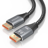 Aisens A158-0901 Cabo Displayport 2.1 16K Displayport / Macho Displayport - Macho Displayport / 80g…