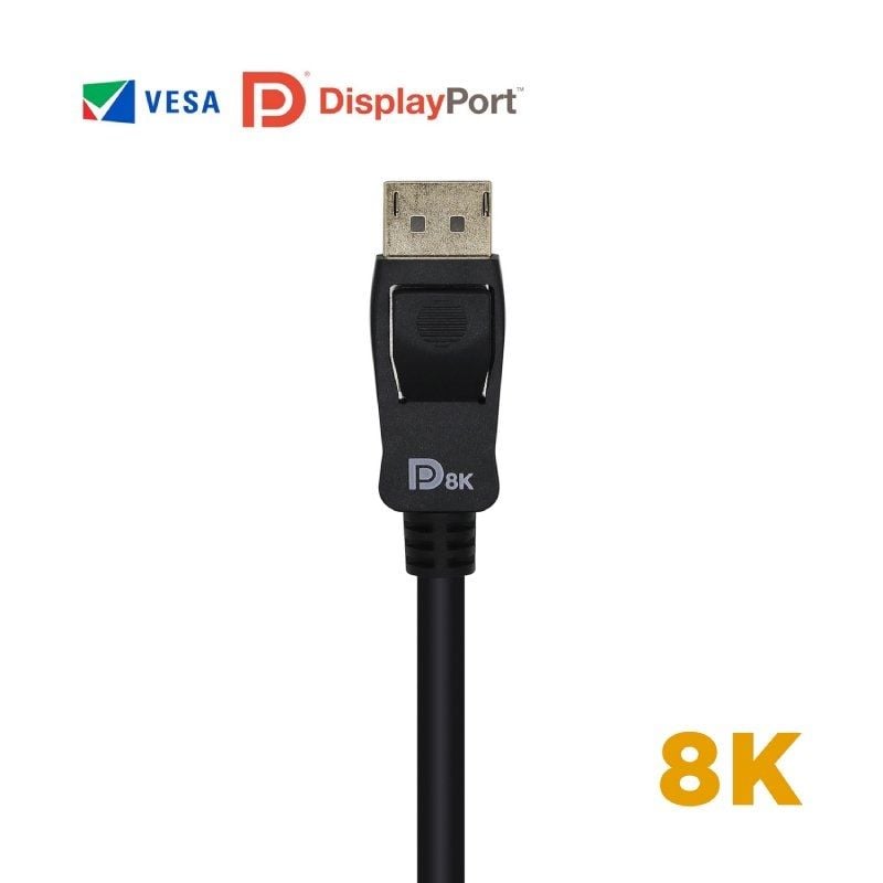 Aisens A149-0430 Cabo Displayport 1.4 8K 8K Displayport / Displayport Macho - Displayport Macho / 5…