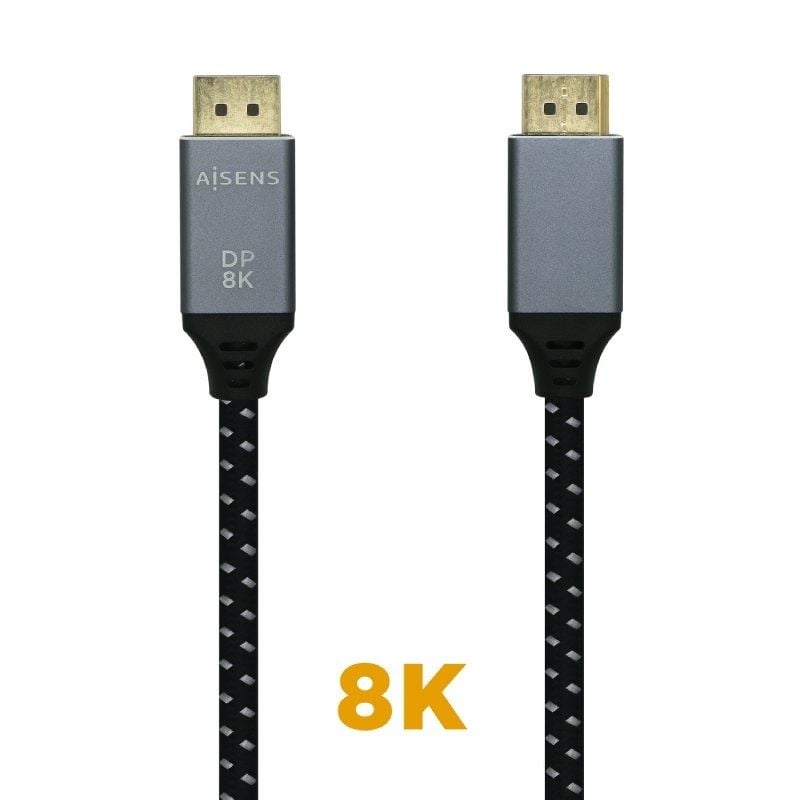 Aisens A149-0435 Cabo Displayport 1.4 8K 8K Displayport / Macho Displayport - Macho Displayport / 1…