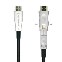 Cabo HDMI 2.0 Amovível AOC 4K Aisens A148-0512 / Macho HDMI / Macho D - Macho HDMI / 30m / Preto
