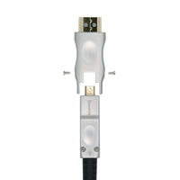 Cabo HDMI 2.0 Amovível AOC 4K Aisens A148-0512 / Macho HDMI / Macho D - Macho HDMI / 30m / Preto