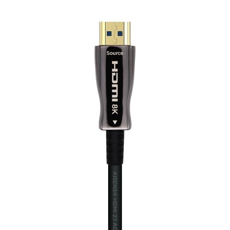 Cabo HDMI 2.1 AOC 8K Aisens A153-0522 / Macho HDMI - Macho HDMI / 60m / Preto