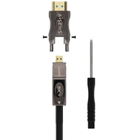 Cabo HDMI 2.1 Amovível AOC 8K Aisens A153-0648 / Macho HDMI / Macho D - Macho HDMI / 50m / Preto