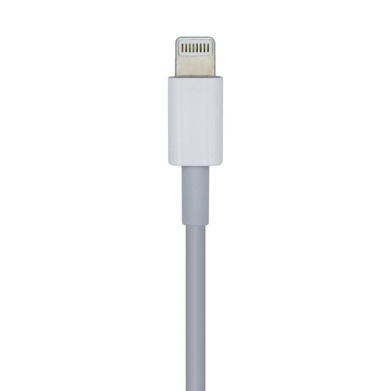 Aisens A102-0441 Cabo Lightning USB 2.0 Tipo C / Macho Lightning - Macho USB Tipo C / 20cm / Branco