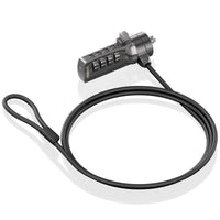 Cabo de Segurança para Computador Portátil Aisens Aslk-d40n03-bk / 1,5m