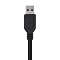 Cabo USB 3.0 para Impressora Aisens A105-0445 / USB Tipo B Macho - USB Macho / 3m / Preto