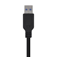 Cabo USB 3.0 Aisens A105-0448 / USB Macho - USB Macho / 3m / Preto