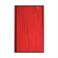 Aisens Ase-2525red Caixa para Unidade de Disco Rígido Externa de 2,5" / USB 3.1 / sem Parafusos