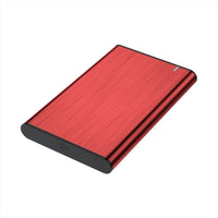 Aisens Ase-2525red Caixa para Unidade de Disco Rígido Externa de 2,5" / USB 3.1 / sem Parafusos