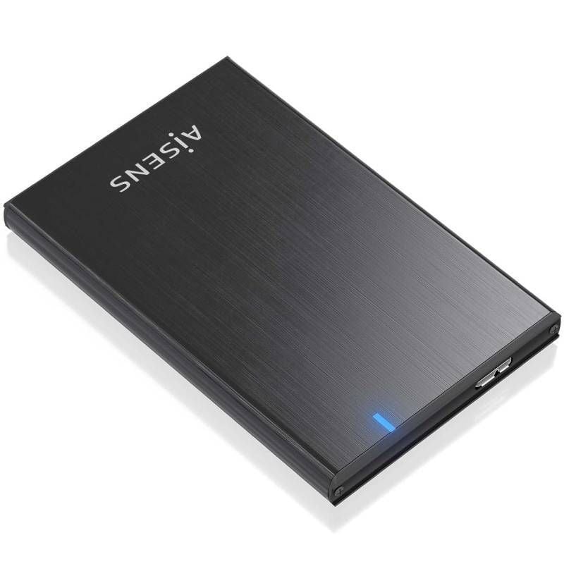 Aisens Ase-2528b Caixa para Unidade de Disco Rígido Externa de 2,5" / USB 3.1