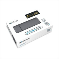 Aisens Asm2-002g M.2 SATA / NVME Caixa Externa para SSD Asm2-002g / USB 3.1 / sem Parafusos