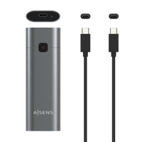 Aisens Asm2-021gr Caixa SSD Externa M.2 NVME / USB 3.1 Gen2 / sem Parafusos
