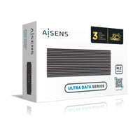 Aisens Asm2-023gr M.2 NVME Caixa Externa para SSD / USB 3.2 / sem Parafusos